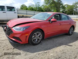 2020 Hyundai Sonata SEL z VIN 5NPEF4JA6LH061539, wystawiony jako Copart lot #54756855 z przebiegiem 69 755 mil mil oraz Szkody całkowita. Historia ofert i sprzedaży dostępna na DreamBid. Obrazek 1.