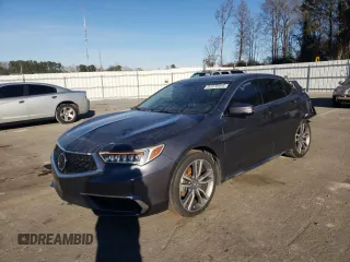 2019 Acura TLX w/Technology Pkg with VIN 19UUB2F45KA000558, listed as a Copart auction lot 82370493 with 59,073 mi miles and Non Repairable. Bid and sale history available at carsss.com. Image 1.