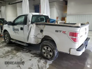 2013 Ford F-150 XL with VIN 1FTMF1EM8DFD09686, listed as a Copart auction lot 87580895 with 352,762 mi miles and Salvage Title. Bid and sale history available at DreamBid. Image 2.