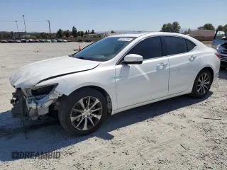2017 Acura TLX Technology with VIN 19UUB1F50HA001189, listed as a Copart auction lot 63347755 with 185,257 mi miles and Salvage title. Bid and sale history available at DreamBid. Image 1.