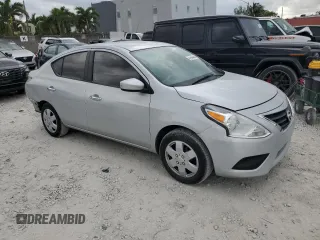 2015 Nissan Versa SV with VIN 3N1CN7AP2FL803412, listed as a Copart auction lot 47944445 with 90,414 mi miles and Non Repairable. Bid and sale history available at carsss.com. Image 4.