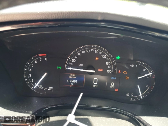 2017 Cadillac XT5 Luxury FWD z VIN 1GYKNBRS6HZ103449, wystawiony jako Copart lot #55838105 z przebiegiem 103 491 mil mil oraz Szkoda całkowita • Salvage title. Historia ofert i sprzedaży dostępna na DreamBid. Obrazek 9.