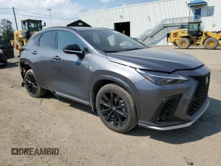 2022 Lexus NX with VIN JTJKKCFZ5N2003110, listed as a Copart auction lot 57135704 with 16,640 mi miles and Salvage Title. Bid and sale history available at carsss.com. Image 4.