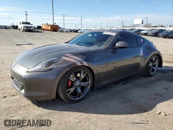 2010 Nissan 370Z Touring with VIN JN1AZ4EH6AM501763, listed as a Copart auction lot 45717785 with 102,341 mi miles and Salvage Title. Bid and sale history available at DreamBid. Image 1.