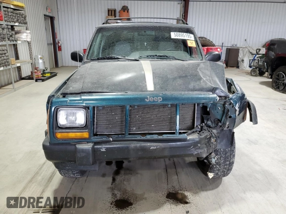 1997 Jeep Cherokee Sport with VIN 1J4FJ68S7VL509440, listed as a Copart auction lot 50895195 with 283,662 mi miles and Salvage Title. Bid and sale history available at carsss.com. Image 5.