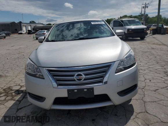 2014 Nissan Sentra S with VIN 3N1AB7AP2EL696554, listed as a Copart auction lot 54410195 with 93,406 mi miles and Salvage Title. Bid and sale history available at DreamBid. Image 5.
