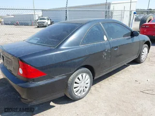 2004 Honda Civic LX with VIN 1HGEM21554L043206, listed as a IAAI auction lot 41915473 with 198,643 mi miles. Bid and sale history available at carsss.com. Image 4.