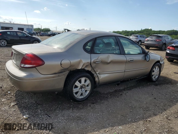 2005 Ford Taurus SEL with VIN 1FAFP56U25A287362, listed as a Copart auction lot 62753335 with 155,036 mi miles and Salvage title. Bid and sale history available at DreamBid. Image 3.