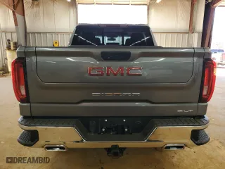 2022 GMC Sierra 1500 Limited SLT with VIN 1GTU9DET8NZ192191, listed as a Copart auction lot 46782145 with 0 mi miles and Salvage Title. Bid and sale history available at carsss.com. Image 6.