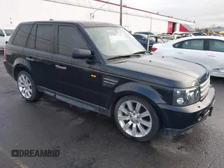 2007 Land Rover Range Rover Sport SC with VIN SALSH23497A111915, listed as a IAAI auction lot 41491636 with 153,924 mi miles and . Bid and sale history available at DreamBid. Image 1.