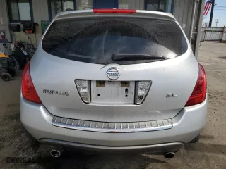2007 Nissan Murano SL with VIN JN8AZ08T67W526041, listed as a Copart auction lot 45974875 with 188,552 mi miles and Salvage Title. Bid and sale history available at carsss.com. Image 6.