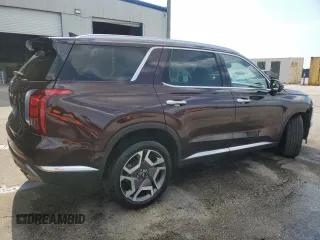 2024 Hyundai Palisade Limited z VIN KM8R54GE7RU701413, wystawiony jako Copart lot #58342965 z przebiegiem 28 609 mil mil oraz Szkody całkowita. Historia ofert i sprzedaży dostępna na DreamBid. Obrazek 3.