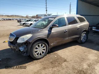 2012 Buick Enclave Leather with VIN 5GAKVCEDXCJ323947, listed as a Copart auction lot 44051515 with 76,225 mi miles and Salvage Title. Bid and sale history available at carsss.com. Image 1.