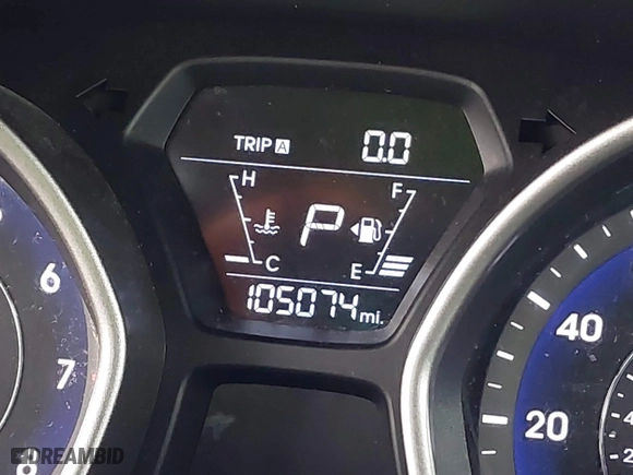 2015 Hyundai Elantra SE with VIN 5NPDH4AE4FH594566, listed as a IAAI auction lot 41854488 with 105,074 mi miles. Bid and sale history available at carsss.com. Image 7.