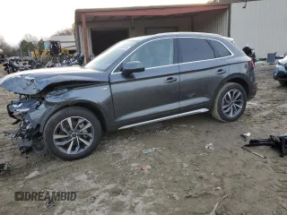 2024 Audi Q5 S line Prestige with VIN WA1FAAFY0R2056641, listed as a Copart auction lot 43364455 with 10,780 mi miles and Salvage title. Bid and sale history available at DreamBid. Image 1.