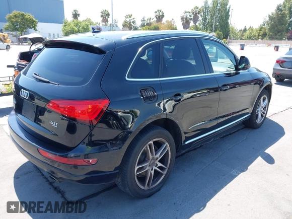 2013 Audi Q5 Premium Plus with VIN WA1LFAFP6DA031799, listed as a IAAI auction lot 42472574 with 139,319 mi miles and . Bid and sale history available at DreamBid. Image 4.