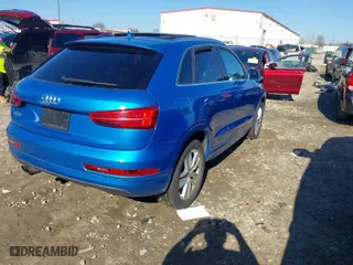 2016 Audi Q3 Premium Plus with VIN WA1BFCFS9GR013895, listed as a IAAI auction lot 41501516 with 79,866 mi miles. Bid and sale history available at carsss.com. Image 4.