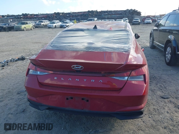 2022 Hyundai Elantra SEL with VIN KMHLS4AGXNU367476, listed as a IAAI auction lot 40707900 with 71,413 mi miles and . Bid and sale history available at DreamBid. Image 16.