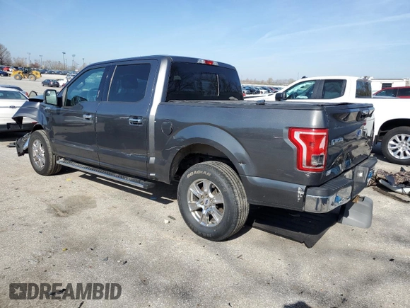 2015 Ford F-150 XLT with VIN 1FTEW1EF6FKD07564, listed as a Copart auction lot 50184605 with 270,166 mi miles and Salvage Title. Bid and sale history available at carsss.com. Image 2.
