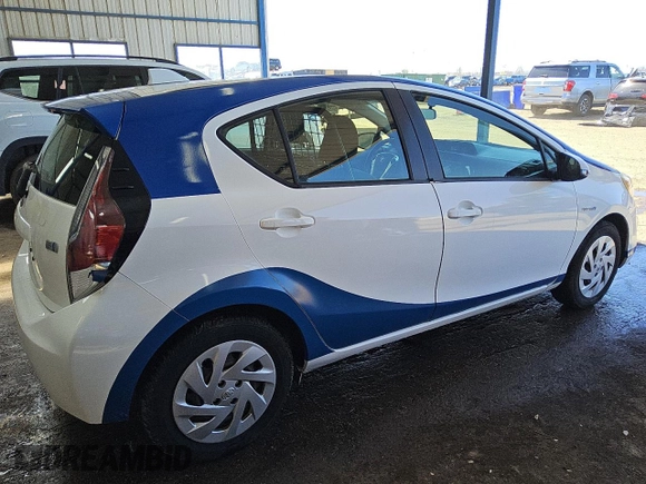 2016 Toyota Prius One with VIN JTDKDTB38G1126178, listed as a Copart auction lot 52136735 with 45,702 mi miles and Clean Title. Bid and sale history available at carsss.com. Image 3.