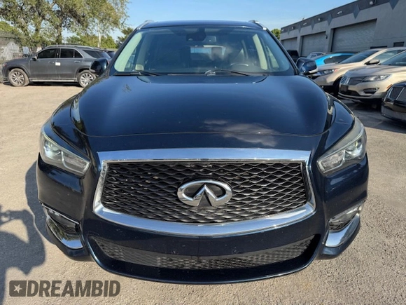 2019 Infiniti QX60 Luxe z VIN 5N1DL0MM4KC561014, wystawiony jako Copart lot #43478125 z przebiegiem 177 089 mil mil oraz Szkody całkowita. Historia ofert i sprzedaży dostępna na DreamBid. Obrazek 5.