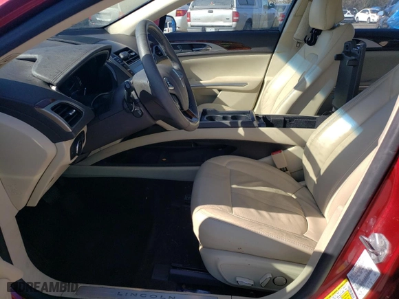 2014 Lincoln MKZ Hybrid with VIN 3LN6L2LU0ER820562, listed as a Copart auction lot 47063975 with 65,861 mi miles and Salvage Title. Bid and sale history available at carsss.com. Image 7.