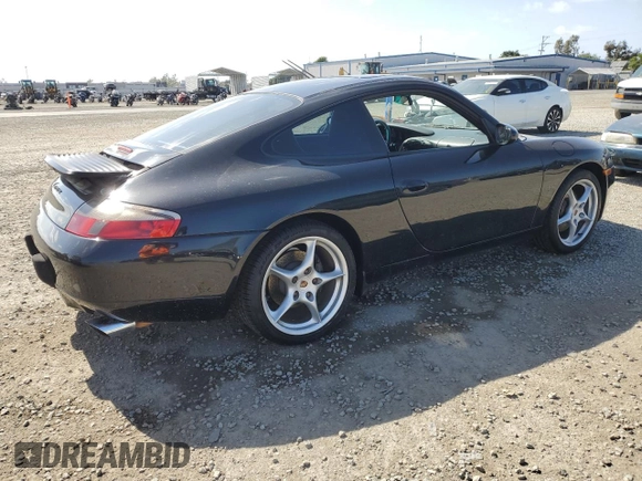 2001 Porsche 911 Carrera with VIN WP0AA299X1S621637, listed as a Copart auction lot 54449065 with 109,911 mi miles and Clean Title. Bid and sale history available at carsss.com. Image 3.
