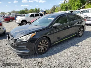 2016 Hyundai Sonata 2.4L Sport with VIN 5NPE34AFXGH261821, listed as a Copart auction lot 50722285 with 117,049 mi miles and Salvage Title. Bid and sale history available at carsss.com. Image 1.
