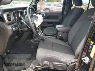 2020 Jeep Wrangler Unlimited Sahara с VIN 1C4HJXEG9LW243287, выставлен на аукционе Copart как лот 55729585 с пробегом 56 913 миль миль и Списание • Salvage title. История ставок и продаж доступна на DreamBid. Изображение 7.