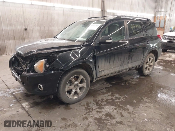 2009 Toyota RAV4 Ltd with VIN 2T3BK31V89W005566, listed as a IAAI auction lot 40931084 with 0 mi miles. Bid and sale history available at carsss.com. Image 2.