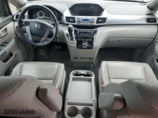2012 Honda Odyssey EX-L with VIN 5FNRL5H61CB508181, listed as a Copart auction lot 52174205 with 203,763 mi miles and Salvage Title. Bid and sale history available at carsss.com. Image 8.