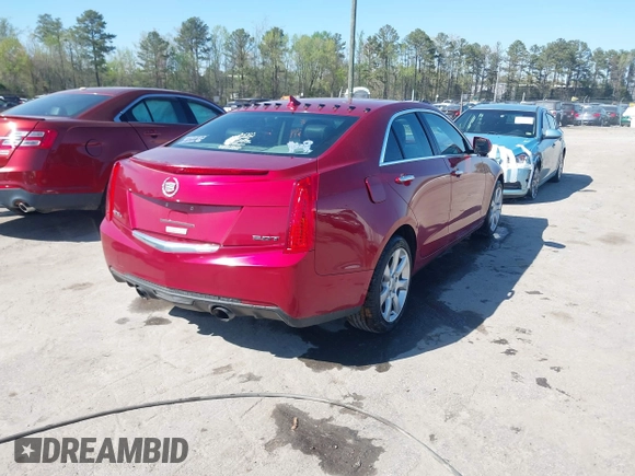 2014 Cadillac ATS Standard AWD with VIN 1G6AG5RX0E0109498, listed as a IAAI auction lot 41974594 with 137,072 mi miles and . Bid and sale history available at carsss.com. Image 4.