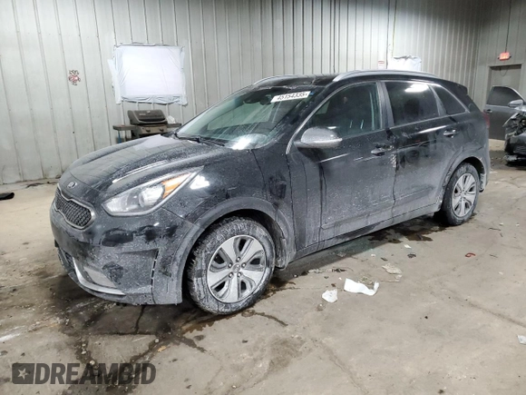 2017 Kia Niro Touring Launch Edition with VIN KNDCC3LCXH5076013, listed as a Copart auction lot 45154335 with 124,295 mi miles and Clean Title. Bid and sale history available at carsss.com. Image 1.