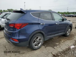 2017 Hyundai Santa Fe 2.4L with VIN 5XYZT3LB1HG496588, listed as a Copart auction lot 60441795 with 136,361 mi miles and Clean title. Bid and sale history available at DreamBid. Image 3.