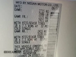2017 Nissan Pathfinder SL с VIN 5N1DR2MM6HC615612, выставлен на аукционе Copart как лот 64879005 с пробегом 169 527 миль миль и Чистый • Clean title. История ставок и продаж доступна на DreamBid. Изображение 13.