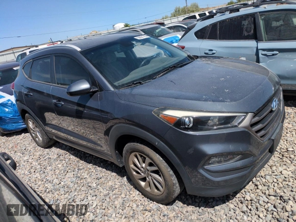 2016 Hyundai Tucson SE z VIN KM8J3CA40GU090117, wystawiony jako Copart lot #58821765 z przebiegiem 126 687 mil mil oraz Czysty tytuł • Clean title. Historia ofert i sprzedaży dostępna na DreamBid. Obrazek 4.