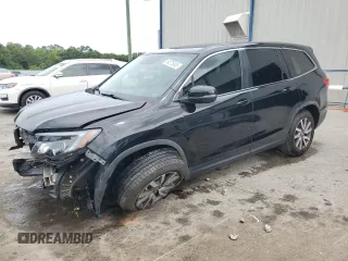 2020 Honda Pilot EX-L z VIN 5FNYF5H53LB028699, wystawiony jako Copart lot #59275045 z przebiegiem 59 395 mil mil oraz Nie do naprawy • Non repairable. Historia ofert i sprzedaży dostępna na DreamBid. Obrazek 1.
