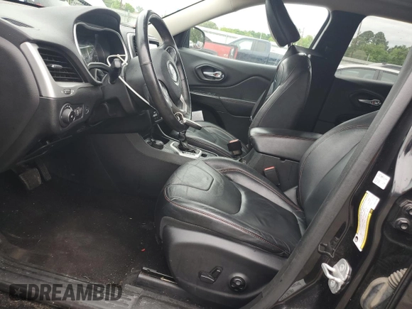 2014 Jeep Cherokee Trailhawk with VIN 1C4PJMBS6EW211385, listed as a Copart auction lot 55923255 with 162,753 mi miles and Clean title. Bid and sale history available at DreamBid. Image 7.