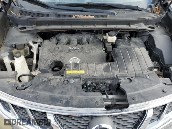2011 Nissan Murano S with VIN JN8AZ1MU9BW067181, listed as a Copart auction lot 80911904 with 158,072 mi miles and Salvage Title. Bid and sale history available at carsss.com. Image 14.