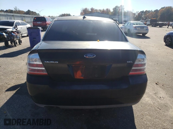 2008 Ford Taurus SEL with VIN 1FAHP24W58G155547, listed as a Copart auction lot 82004754 with 223,485 mi miles and Salvage Title. Bid and sale history available at carsss.com. Image 6.