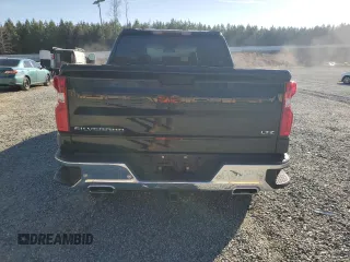 2023 Chevrolet Silverado 1500 LTZ with VIN 1GCUDGE85PZ163021, listed as a Copart auction lot 43059445 with 28,719 mi miles and Salvage Title. Bid and sale history available at carsss.com. Image 6.