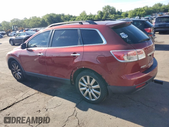 2008 Mazda CX-9 Grand Touring with VIN JM3TB38V380128244, listed as a Copart auction lot 64615905 with 248,351 mi miles and Salvage title. Bid and sale history available at DreamBid. Image 2.
