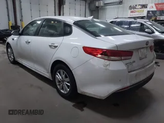 2018 Kia Optima S with VIN 5XXGT4L35JG209737, listed as a IAAI auction lot 41806505 with 98,869 mi miles and . Bid and sale history available at DreamBid. Image 3.