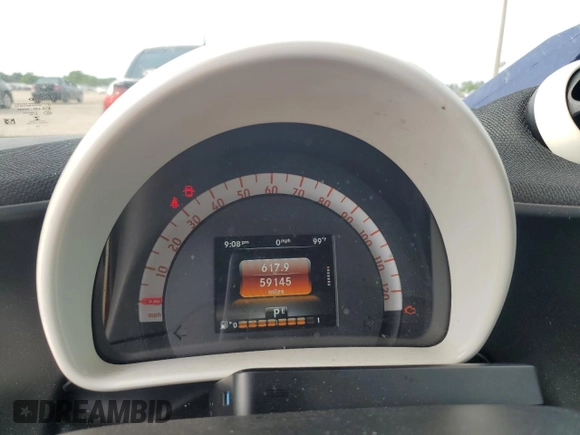 2016 Smart fortwo Passion with VIN WMEFJ5DA2GK140588, listed as a Copart auction lot 57504315 with 59,145 mi miles and Salvage title. Bid and sale history available at DreamBid. Image 9.
