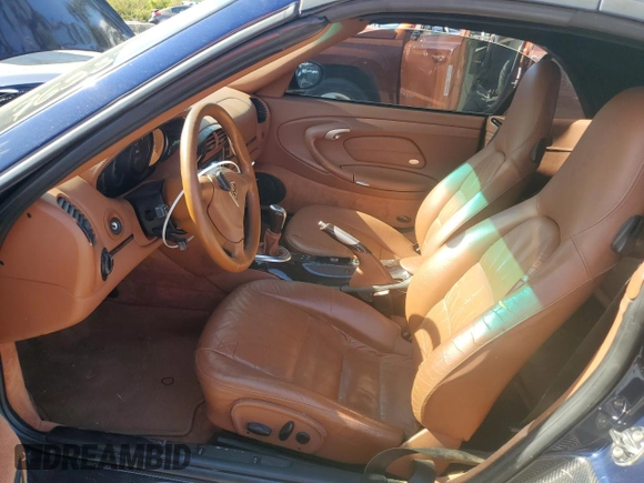 2005 Porsche 911 Carrera with VIN WP0CA29945S650078, listed as a Copart auction lot 76583414 with 92,356 mi miles and Salvage Title. Bid and sale history available at carsss.com. Image 7.