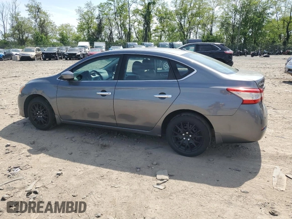 2015 Nissan Sentra SV with VIN 3N1AB7APXFY252133, listed as a Copart auction lot 54993685 with 136,574 mi miles and Clean Title. Bid and sale history available at DreamBid. Image 2.