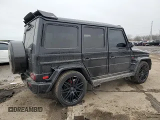 2015 Mercedes-Benz G-Class G 550 with VIN WDCYC3HFXFX231809, listed as a Copart auction lot 46878645 with 27,422 mi miles and Clean Title. Bid and sale history available at carsss.com. Image 3.