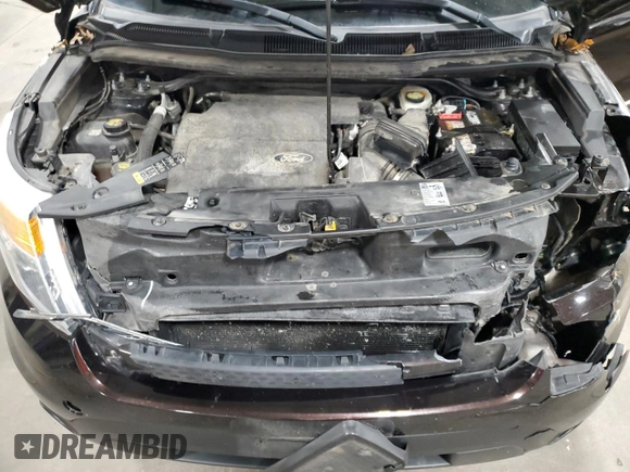 2013 Ford Explorer XLT with VIN 1FM5K8D84DGB60227, listed as a Copart auction lot 52698285 with 133,871 mi miles and Salvage Title. Bid and sale history available at DreamBid. Image 13.