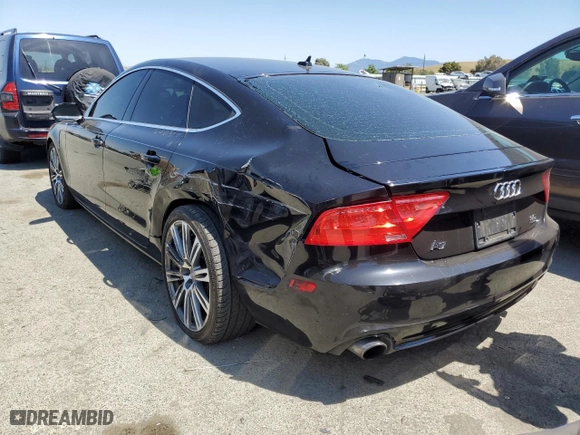 2012 Audi A7 3.0 Premium Plus with VIN WAUYGAFC4CN173773, listed as a Copart auction lot 54496733 with 139,162 mi miles and Salvage Title. Bid and sale history available at carsss.com. Image 2.