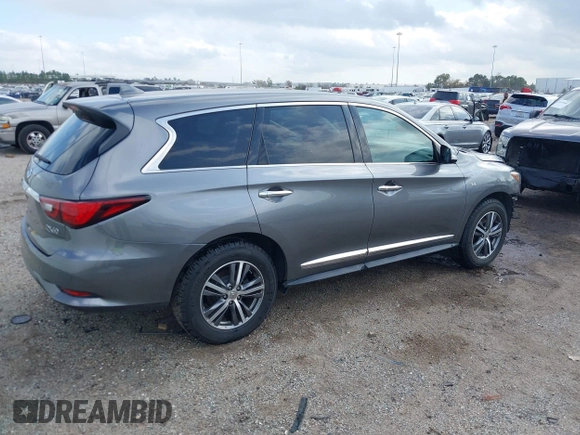 2020 Infiniti QX60 Luxe z VIN 5N1DL0MNXLC523376, wystawiony jako IAAI lot #41189601 z przebiegiem 47 655 mil mil oraz . Historia ofert i sprzedaży dostępna na DreamBid. Obrazek 4.